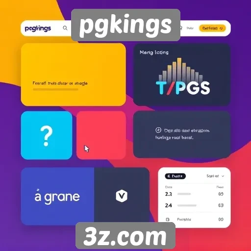 interface do usuário do pgkings é amigável e intuitiva